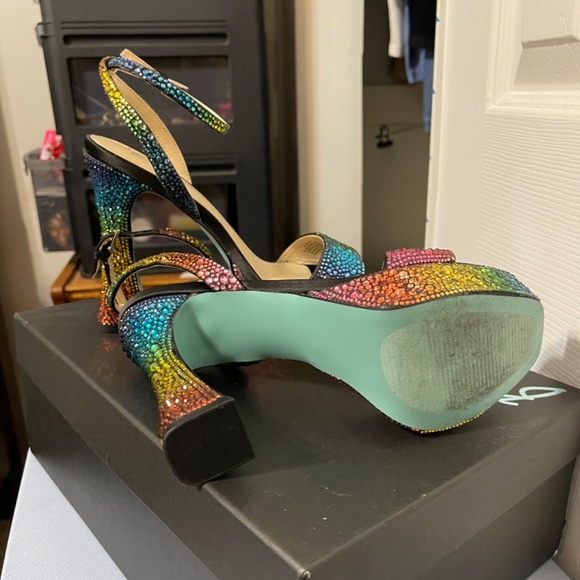 Betsy Johnson colorful heels - Picture 10 of 11